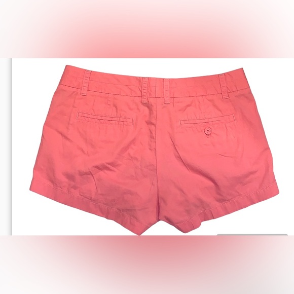 J. CREW Size 8 Chino orange cotton 3in shorts women’s size 8 - Picture 4 of 10
